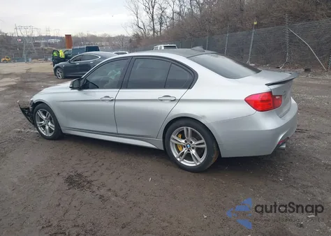 2015 BMW 335I xDrive из США, поврежденный, VIN WBA3B9G59FNR92967